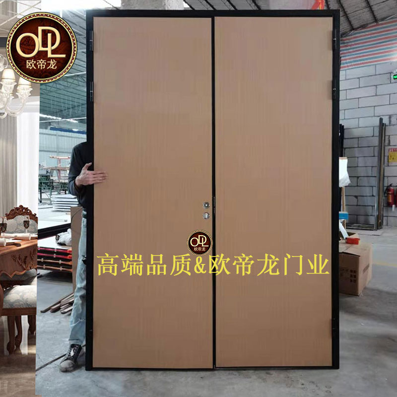 鋁木門(mén)廠(chǎng)家批那家好多少錢(qián)？歐帝龍門(mén)廠(chǎng)專(zhuān)業(yè)批發(fā)學(xué)校生態(tài)鋁木門(mén)辦公學(xué)校窄邊框鋁蜂窩生態(tài)門(mén)